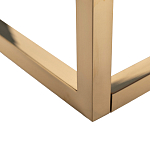 Консоль с ящиками зеркальная с золотым декором Gold Painted Mirror Console варинант исполнения - 4 | Loft Concept в Самаре