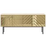 Длинная тумба с зеркальным декором Serena варинант исполнения - 2 | Loft Concept в Самаре