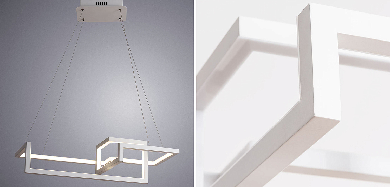 Люстра Esther Geometric White Chandelier I Люстра Esther Geometric White Chandelier I - Loft-Concept в Самаре