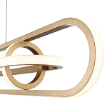 Подвесной светильник с вытянутой овальной формой Eurofase варинант исполнения - 8 | Loft Concept в Самаре