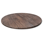 Стол журнальный c коричневой круглой столешницей на четырех металлических ножках Charm Coffee Table варинант исполнения - 2 | Loft Concept в Самаре