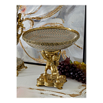 Чаша фарфоровая на двух бронзовых ангелах Eden Garden варинант исполнения - 3 | Loft Concept в Самаре