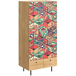 Шкаф с принтом Dominoes варинант исполнения - 1 | Loft Concept в Самаре