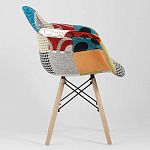 Стул с обивкой в стиле Patchwork варинант исполнения - 3 | Loft Concept в Самаре