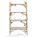 Стеллаж металлический с птичками Primavera варинант исполнения - 1 | Loft Concept в Самаре