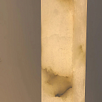 Торшер геометрический с тремя мраморными плафонами Marble Tripod варинант исполнения - 10 | Loft Concept в Самаре