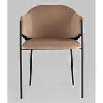 Стул Brace велюр капучино варинант исполнения - 4 | Loft Concept в Самаре