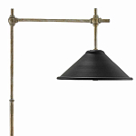 Торшер с черным абажуром в форме конуса Сoncord варинант исполнения - 1 | Loft Concept в Самаре