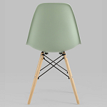 Пластиковый стул на ножках из массива бука Eames Mint варинант исполнения - 4 | Loft Concept в Самаре