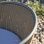 Садовое кресло с каркасом из стали Kenneth Chair варинант исполнения - 10 | Loft Concept в Самаре