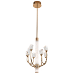 Люстра с декором в виде кристаллов из хрусталя Kenneth Crystal Stone Chandelier 8 варинант исполнения - 2 | Loft Concept в Самаре