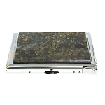 Портсигар на 10 сигарет с газовой зажигалкой из натурального камня Лабрадор Stone Cigarettes Cases варинант исполнения - 5 | Loft Concept в Самаре