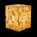 Торшер прямоугольный из натурального камня Calcite Geometry варинант исполнения - 5 | Loft Concept в Самаре