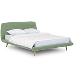 Кровать с мягким изголовьем Palmer Bed варинант исполнения - 9 | Loft Concept в Самаре