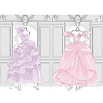 Megan Hess. Elegance варинант исполнения - 2 | Loft Concept в Самаре