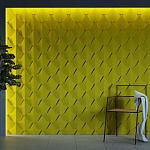 Гипсовая 3D Панель DRAGON SCALE - B варинант исполнения - 2 | Loft Concept в Самаре