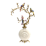 Подсвечник с декором из птиц на ветвях Birds of Paradise варинант исполнения - 1 | Loft Concept в Самаре