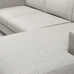 Мебельная ткань Шенилл серо-голубой цвет 142 см T4-47 варинант исполнения - 12 | Loft Concept в Самаре