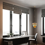 Люстра конусовидная с каскадом из разноцветных круглых подвесов Key Lustar варинант исполнения - 5 | Loft Concept в Самаре