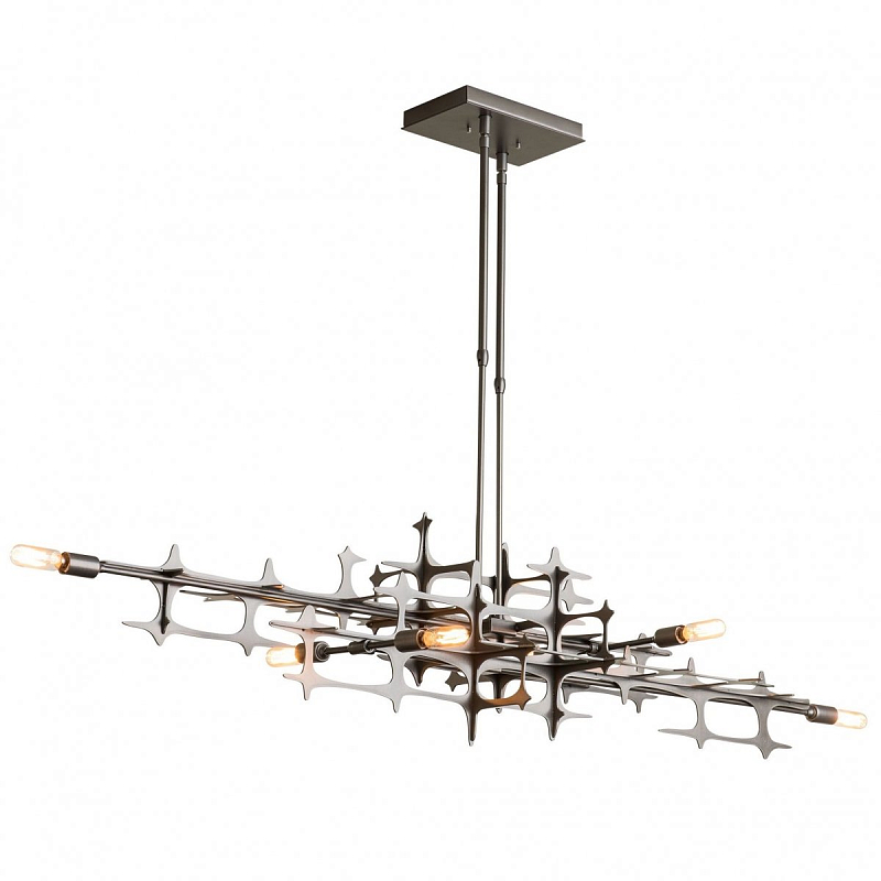 Люстра HUBBARDTON FORGE GRID PENDANT Хром Люстра HUBBARDTON FORGE GRID PENDANT Хром в Самаре | Loft Concept