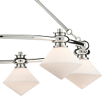 Люстра с ромбовидными плафонами Pointed Diamond Shade варинант исполнения - 1 | Loft Concept в Самаре