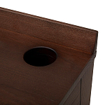 Рабочий стол из массива ясеня Marleen Brown Desk варинант исполнения - 2 | Loft Concept в Самаре