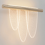 Бра с тремя элементами в форме лепестков и металлическим основанием DALI Tonin Casa варинант исполнения - 1 | Loft Concept в Самаре