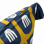 Чехол на подушку с двусторонним принтом и кисточками Ophelia Grove варинант исполнения - 3 | Loft Concept в Самаре