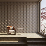 Гипсовая 3D Панель FERRUM варинант исполнения - 1 | Loft Concept в Самаре