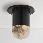 Потолочный светильник светодиодный с плафоном из натурального камня Purgatory варинант исполнения - 1 | Loft Concept в Самаре