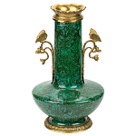 Фарфоровая ваза с малахитовым узором MALACHITE варинант исполнения - 1 | Loft Concept в Самаре