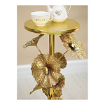 Столик приставной из металла с основанием в виде цветочной композиции Flower Arrangement Table варинант исполнения - 6 | Loft Concept в Самаре
