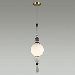 Подвесной светильник со вставками из керамики SkyEast Duo варинант исполнения - 4 | Loft Concept в Самаре