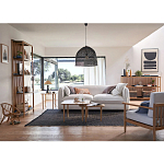 Стеллаж из дерева и метала Furniture Gutter and Lattice Rack варинант исполнения - 6 | Loft Concept в Самаре