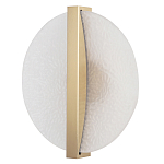 Бра с белым матовым стеклянным плафоном круглой формы Soft Glow Harmony варинант исполнения - 3 | Loft Concept в Самаре