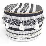 Пуф  Black and White Ornament варинант исполнения - 1 | Loft Concept в Самаре