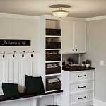 Потолочный светильник со стеклянным плафоном в виде купола Quoizel варинант исполнения - 16 | Loft Concept в Самаре