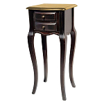 Консоль маленькая из массива березы с 2-мя ящиками в стиле прованс Vintage варинант исполнения - 2 | Loft Concept в Самаре