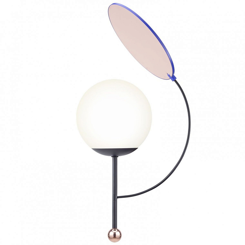 Бра SACHI SACHA WALL LAMP Белый Черный Синий Бра SACHI SACHA WALL LAMP Белый Черный Синий в Самаре | Loft Concept