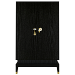 Платяной шкаф Elsa Dreams Black с 2-мя фасадами варинант исполнения - 5 | Loft Concept в Самаре