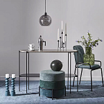 Подсвечник фигурный голубой Bright Accent 33 см варинант исполнения - 4 | Loft Concept в Самаре