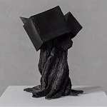 Скульптура «Окаменелый рост», Черный объект варинант исполнения - 1 | Loft Concept в Самаре