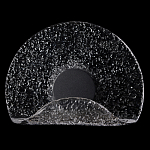 Бра из текстурированного прозрачного стекла с изогнутым краем Textured Glass  варинант исполнения - 7 | Loft Concept в Самаре