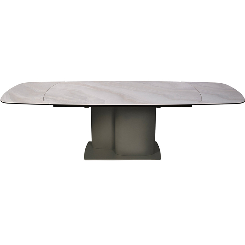 Стол обеденный раскладной керамический Dining Table Folding Ceramic Серый Стол обеденный раскладной керамический Dining Table Folding Ceramic Серый в Самаре | Loft Concept