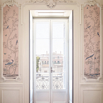 Обои ручная роспись Earlham Almost Mauve варинант исполнения - 3 | Loft Concept в Самаре