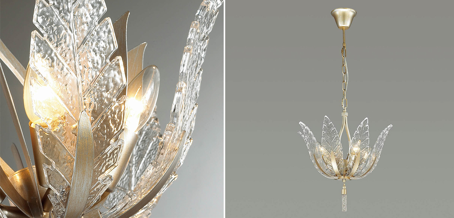 Люстра Glass Petals Chandelier 36 Люстра Glass Petals Chandelier 36 - Loft-Concept в Самаре
