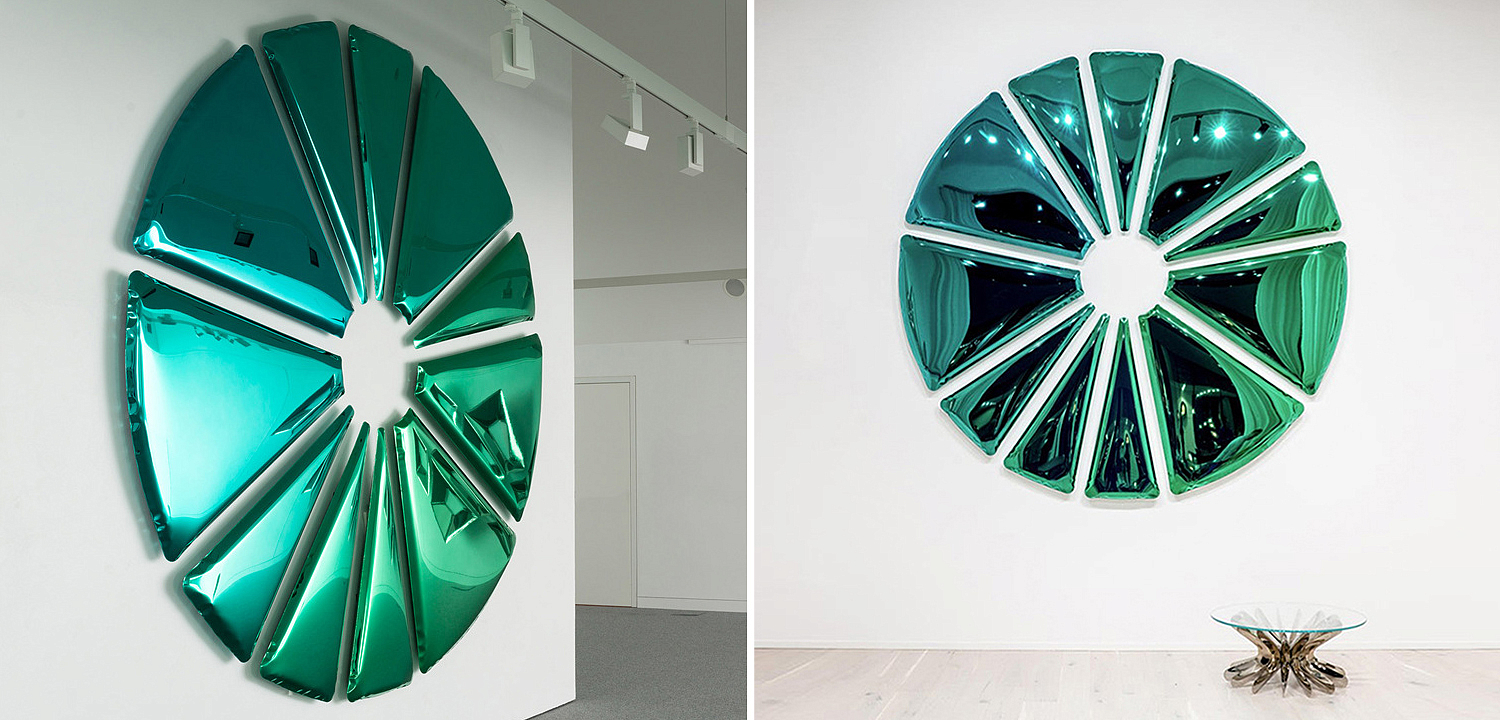 Арт-объект на стену Nucleus Gradient, Monumental Wall Sculpture Арт-объект на стену Nucleus Gradient, Monumental Wall Sculpture - Loft-Concept в Самаре