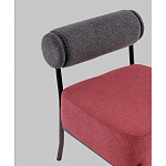 Кресло Ponpoun тёмно-серый бордо варинант исполнения - 2 | Loft Concept в Самаре