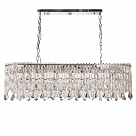 Люстра овальная с хрустальными подвесками Roul Crystal Light варинант исполнения - 6 | Loft Concept в Самаре
