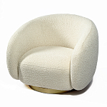 Кресло Bear Белое букле варинант исполнения - 2 | Loft Concept в Самаре